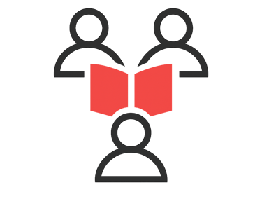 a red and black photo of a person with a red hrdc trainingbow tie