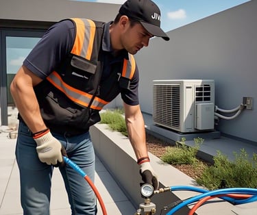 mantenimiento a aire acondicionado