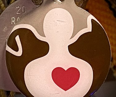 Pet Partners animal ID tag.