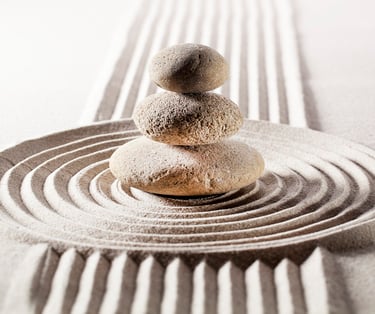 meditation stones