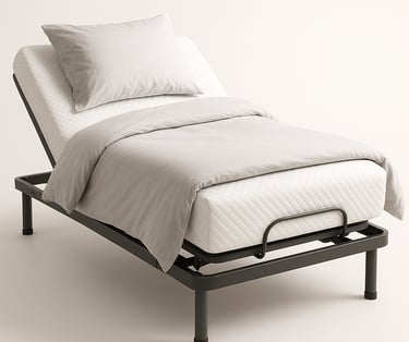 Adjustable single bed from Amazon affiliate link