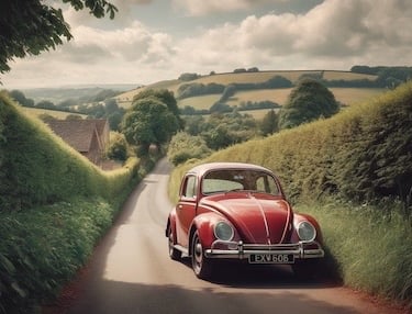 The Volkswagen Beetle - an awful car to drive says Peter Pickering