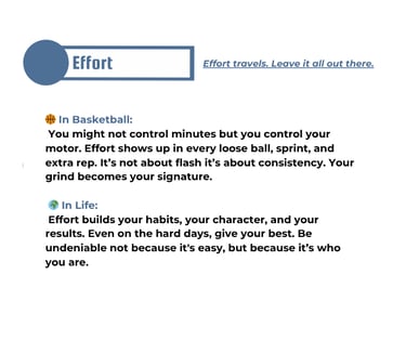 MERITS - Effort