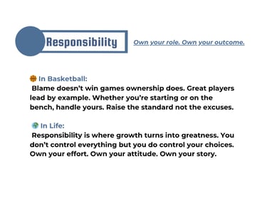 MERITS - Responsibility