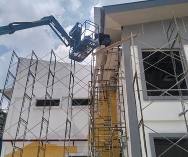 renovasi bangunan komersial luar Cheras, Selangor