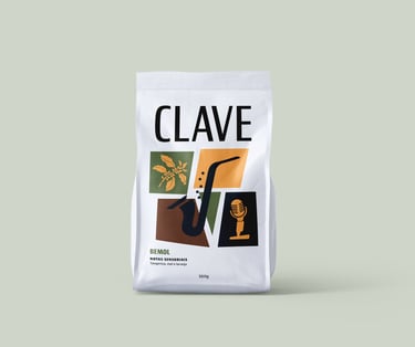 clave cafés @nemachadodesign identidade visual cafeteria