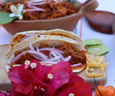 Imagen de tacos de cochinita pibil