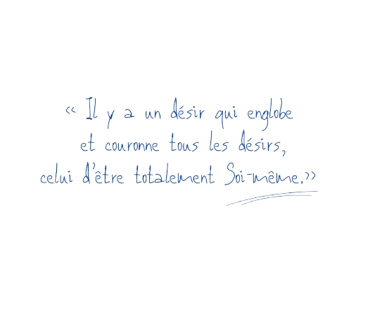 citation être totalement soi-même