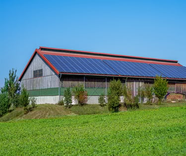 Inspection thermique entrepot solaire