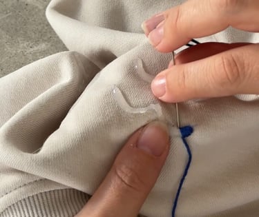broderie facile débutant sweat-shirt