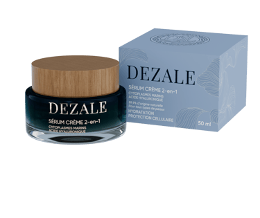 SÉRUM CRÈME 2-en-1 POUR LE VISAGE