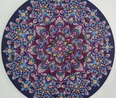 mandala pontilhada