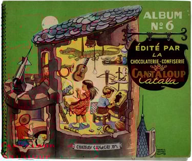 Rare Vintage French Sports Card Album 1960 Cantaloup-Catala No 6