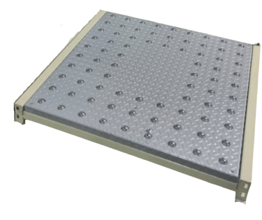 Mesa de transferencia para manejo de materiales que permite cambios de trayectoria