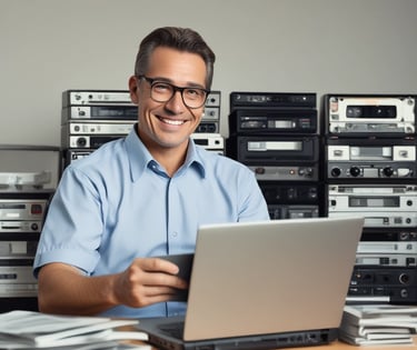 brown wooden box on white surface