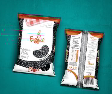 a bag of beans and a bag of beans
