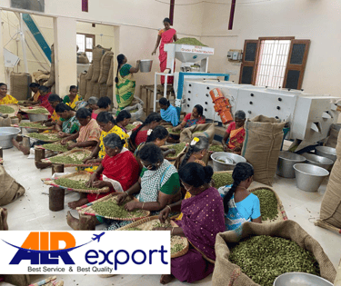 Final spice inspection before UAE consignment dispatch