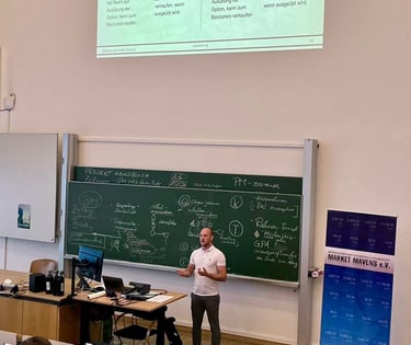 Tobias Fraunhofer bringt uns das Thema Optionen näher
