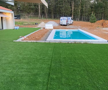 instalação de piscinas