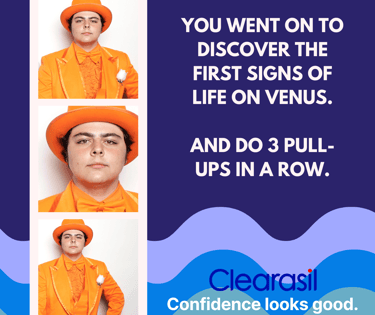 Clearasil photobooth