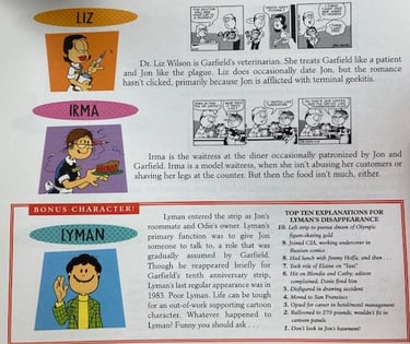 Garfield's Twentieth Anniversary Collection - Liz and Lyman