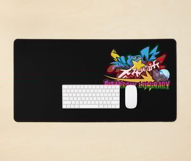 BIZARRELY LUMINARY Mouse Pad - DESK MAT