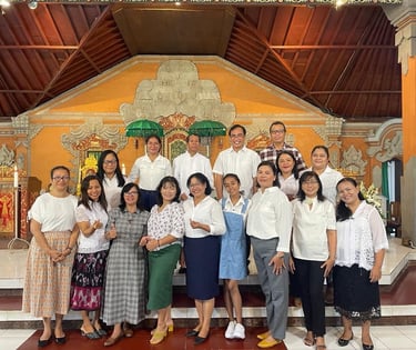 Pengurus Sekami Paroki Tritunggal Maha Kudus Tuka