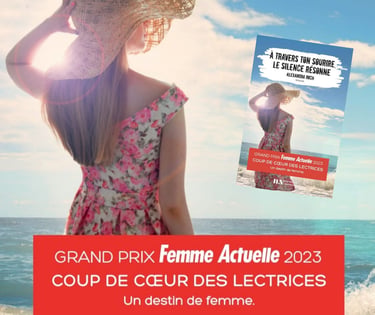 "A travers ton sourire, le silence résonne" remporte le coup de cœur des lectrices !