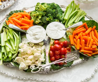 Fresh Vegetable Crudites Platter 