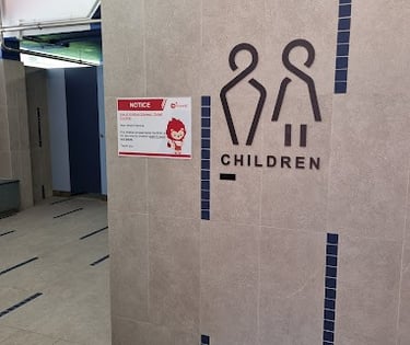 children's shower area delta swimming complex