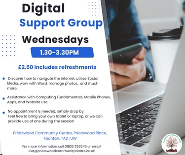 weekly digital support group