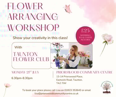 flower arranging workshop