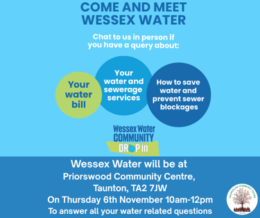 meet Wessex Water save money on your bills poster 