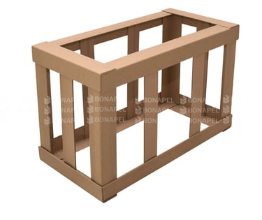 Estrutura com cantoneiras