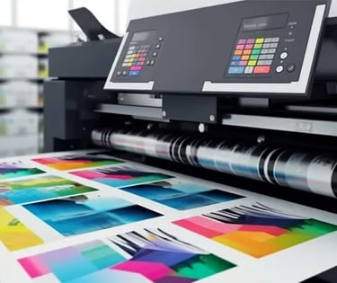 gráfica impressão livro cartão de visita folheto