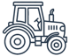 ícone de trator