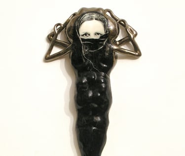 Agnės Šemberaitės keramikiniai laumžirgiai, ciklas "Objektas. Subjektas'' 2009-2010 metai