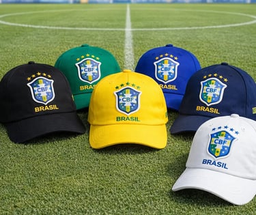 Boné Seleção Brasileira Masculino Feminino Copa 2026