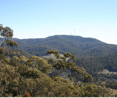 Image of Mount Canobolas from the Pinnacle.
