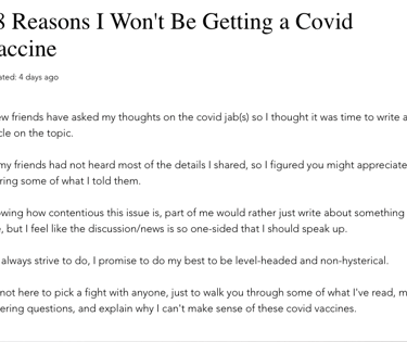 Covid Vaccine, Vaccine, Heard Immunity, Project Give a Shit, Project GAS