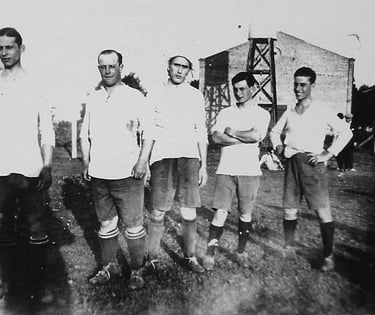 Club Temperley en Turdera 1922. Fotografía: Marcelo Ventieri