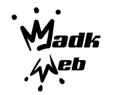 logo madkweb in black