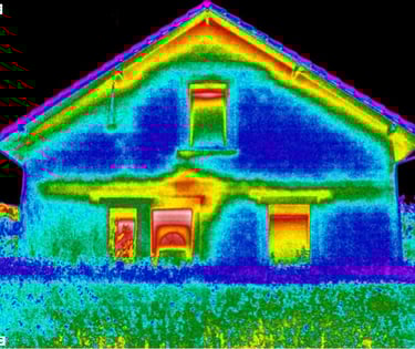 Inspection thermographique de maison