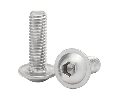 ISO 7380-2 Flanşlı Bombebaş İmbus Civatalar