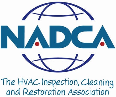 NADCA member logo – The HVAC Inspection, Cleaning and Restoration Association
