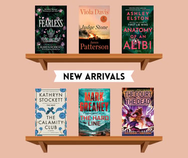 New books in our collection for YAs and Adults!