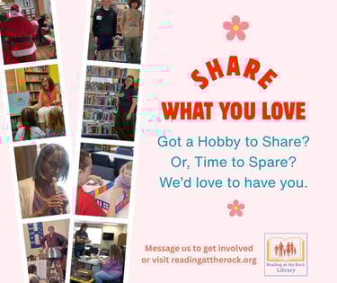 Volunteers power Reading at the Rock!