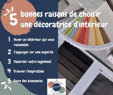 Métier décoratrice M'Style