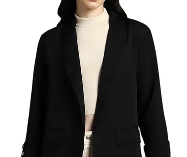 Black Blazer oversize for women