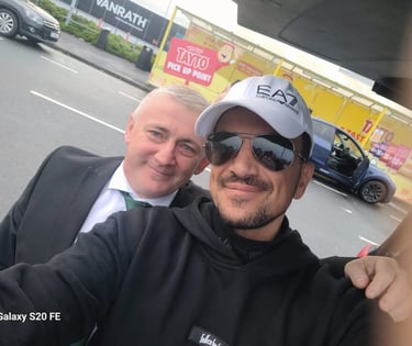 Belfast Transfers and Tours with Peter Andre